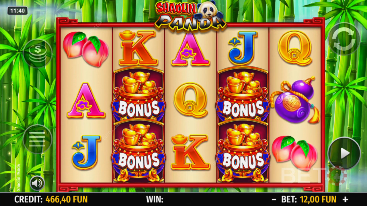 Shaolin Panda Ανασκόπηση από BETO Slots