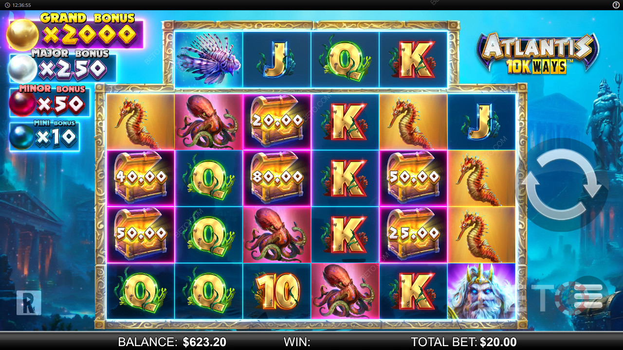 Atlantis 10K Ways Δωρεάν Παιχνίδι