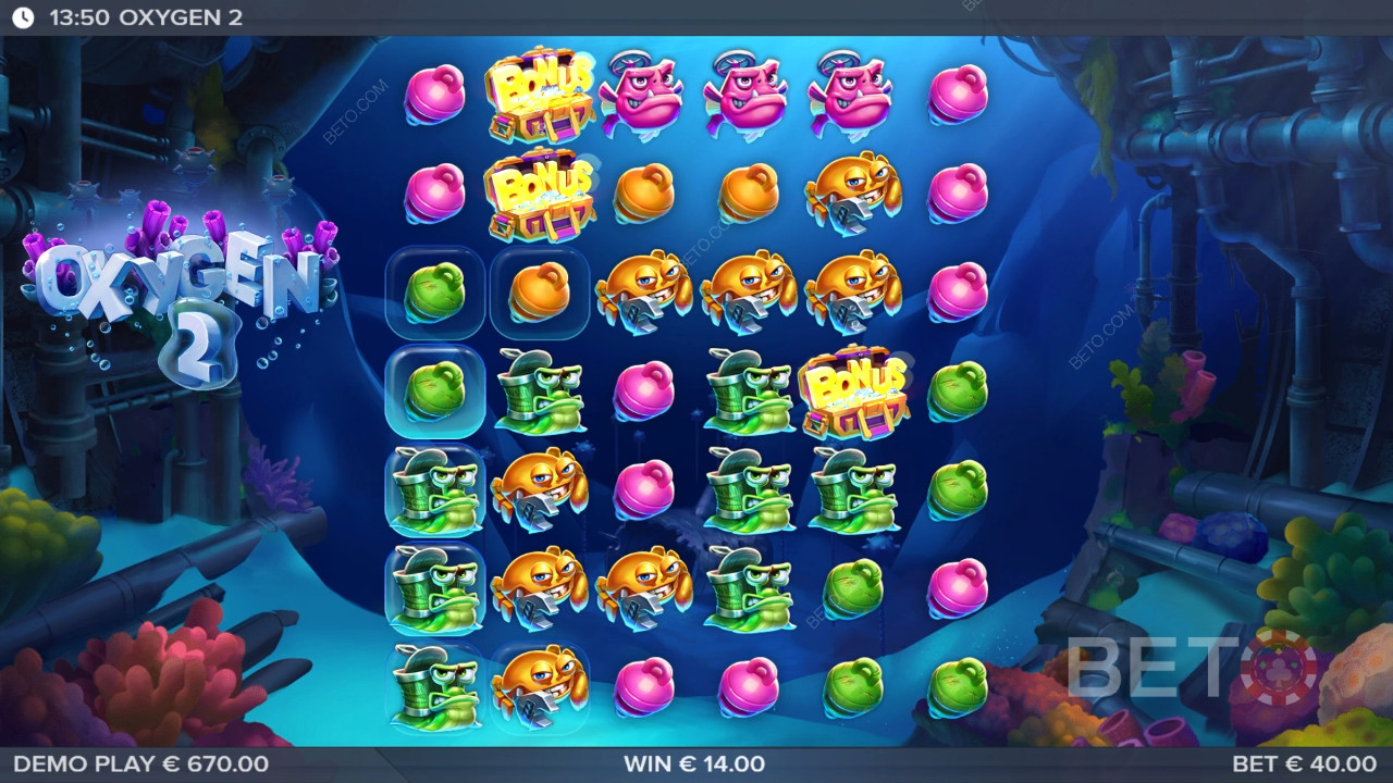Oxygen 2 Ανασκόπηση από BETO Slots