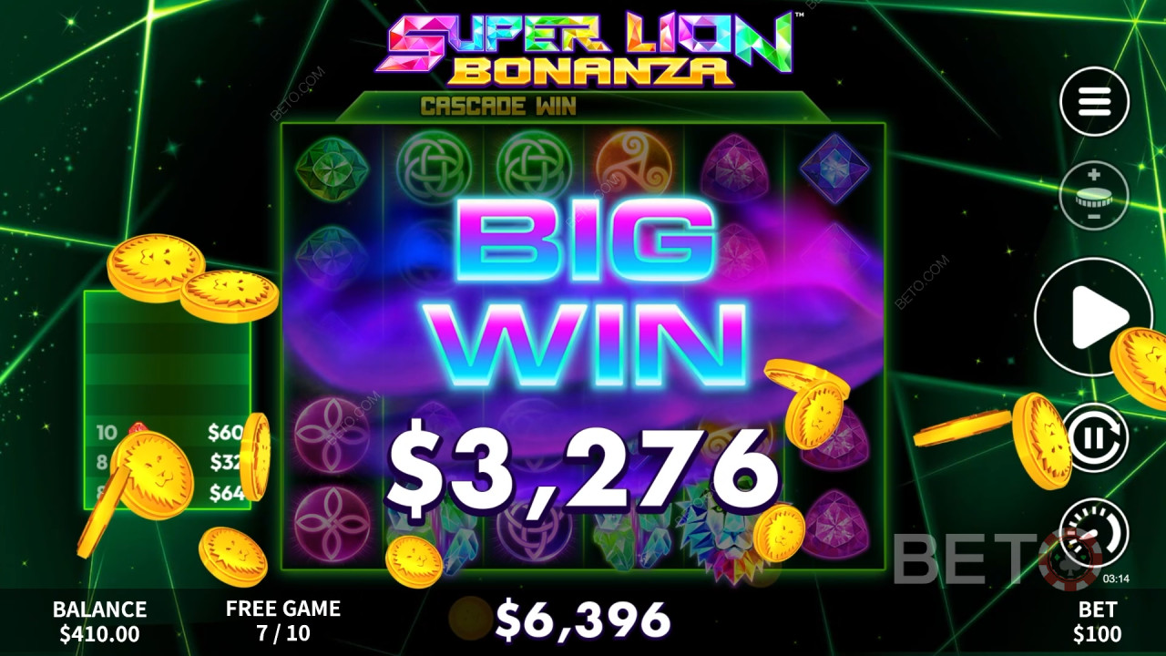 Super Lion Bonanza Ανασκόπηση από BETO Slots