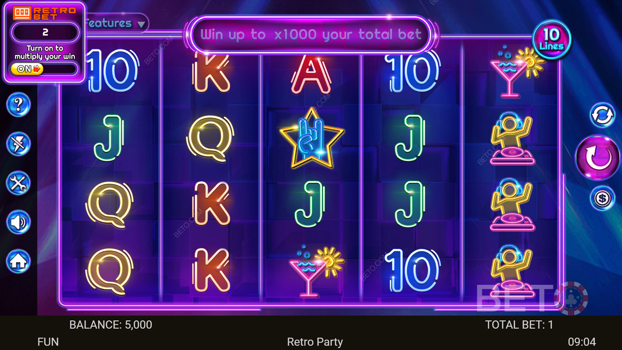 Retro Party Δωρεάν Παιχνίδι