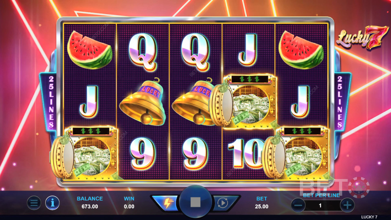 Lucky 7 (Triple Profits Games) Δωρεάν Παιχνίδι