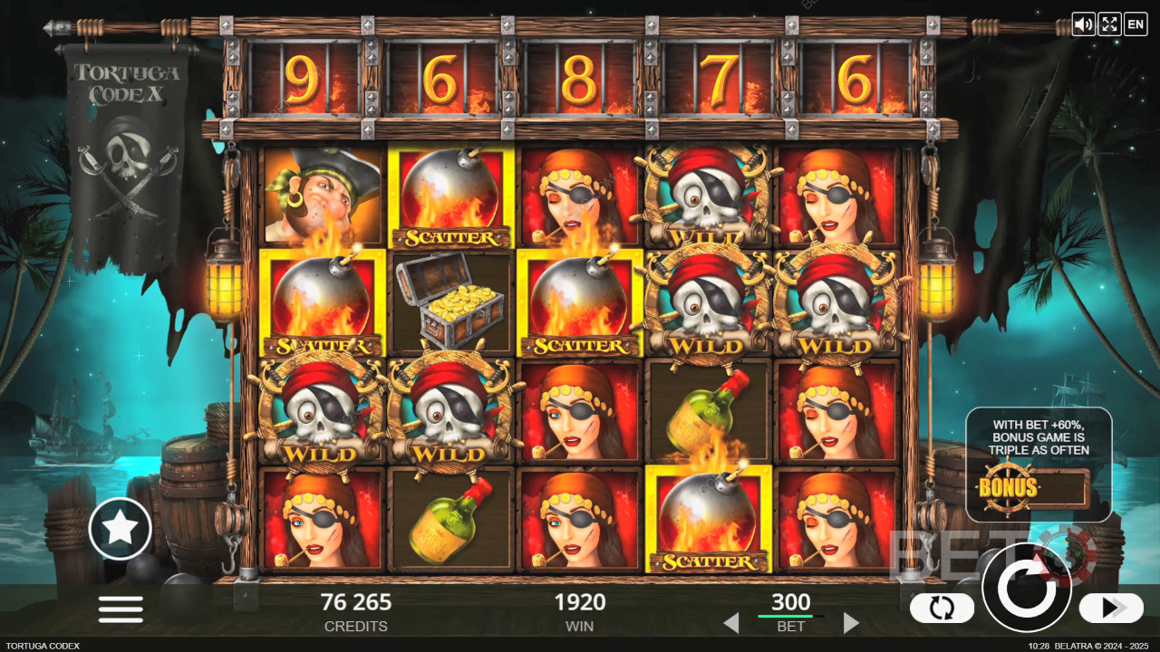 Ανασκόπηση του Tortuga Codex από την BETO Slots