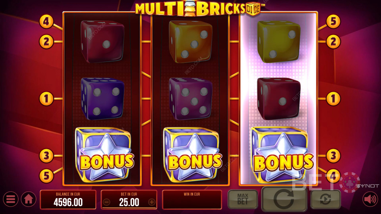 Multi Bricks Dice Δωρεάν Παιχνίδι