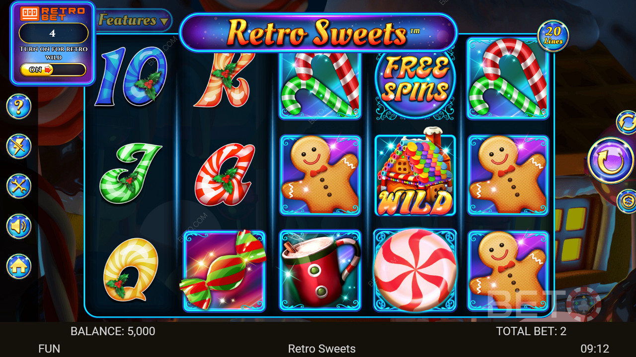 Retro Sweets Δωρεάν Παιχνίδι