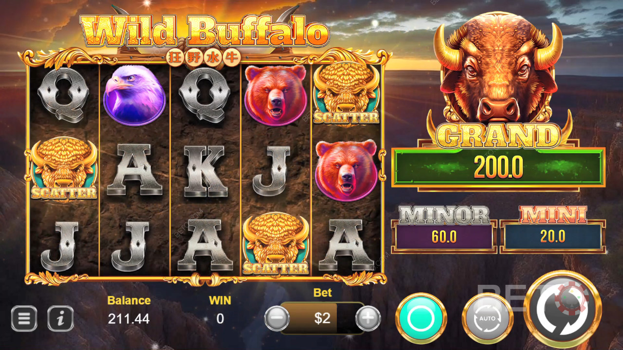 Wild Buffalo Δωρεάν Παιχνίδι
