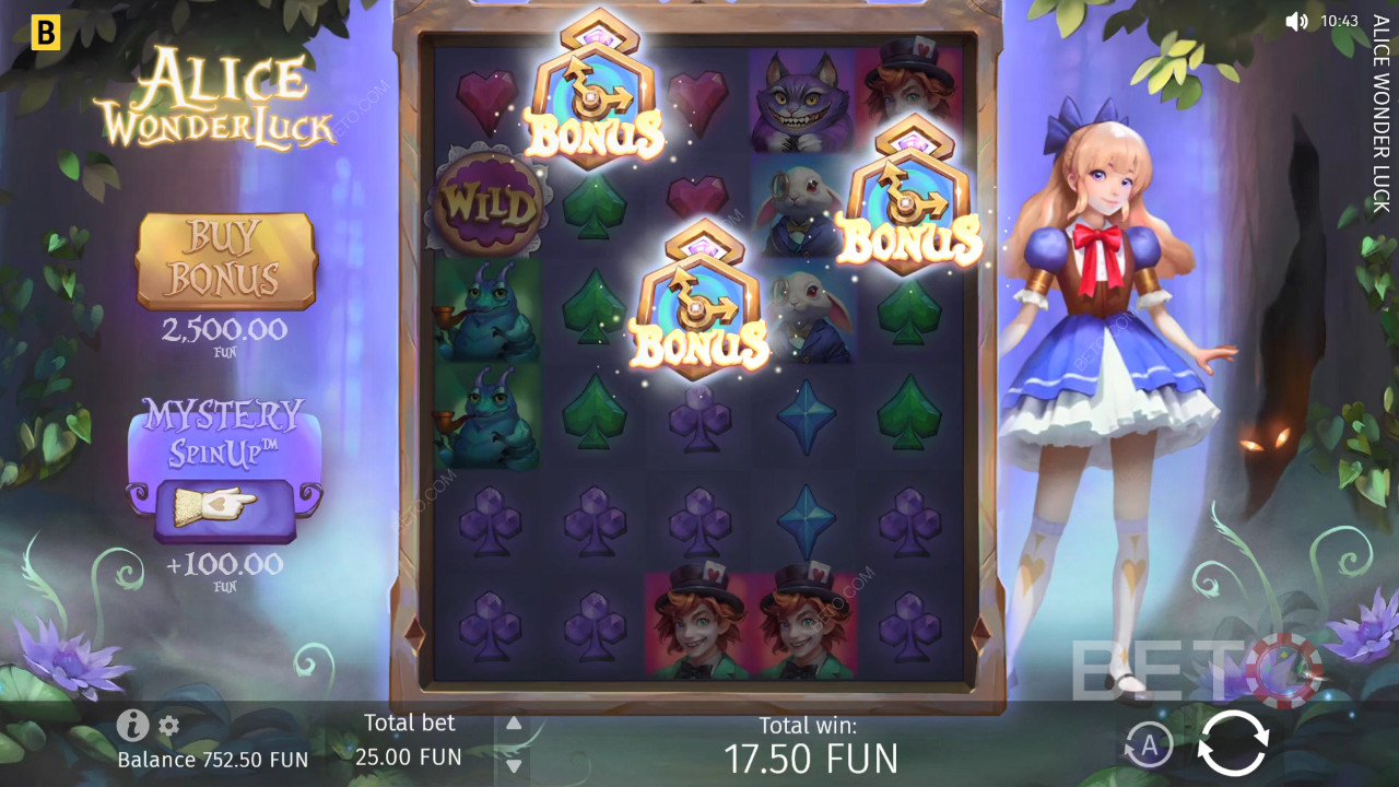 Alice WonderLuck Ανασκόπηση από BETO Slots