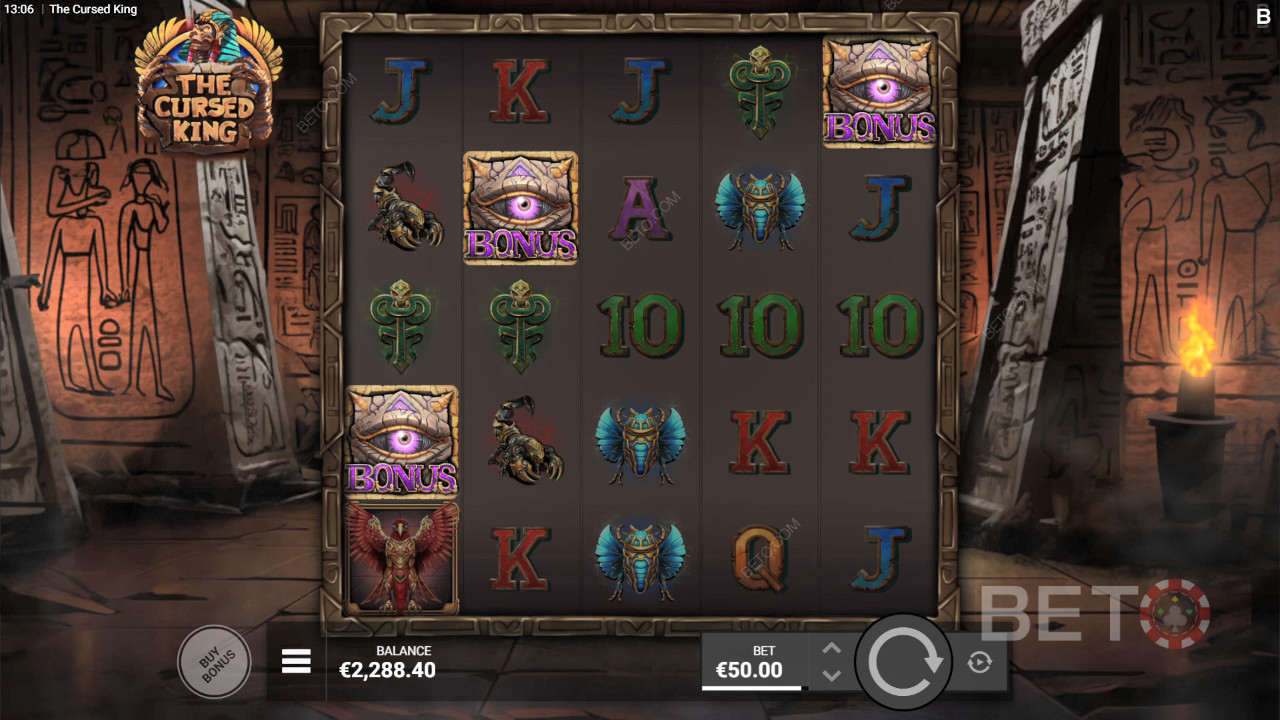 The Cursed King Ανασκόπηση από BETO Slots