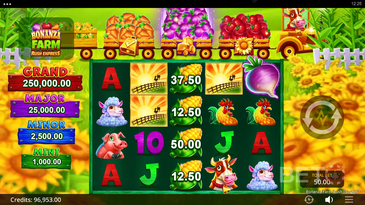 Bonanza Farm Rush Express Ανασκόπηση από BETO Slots