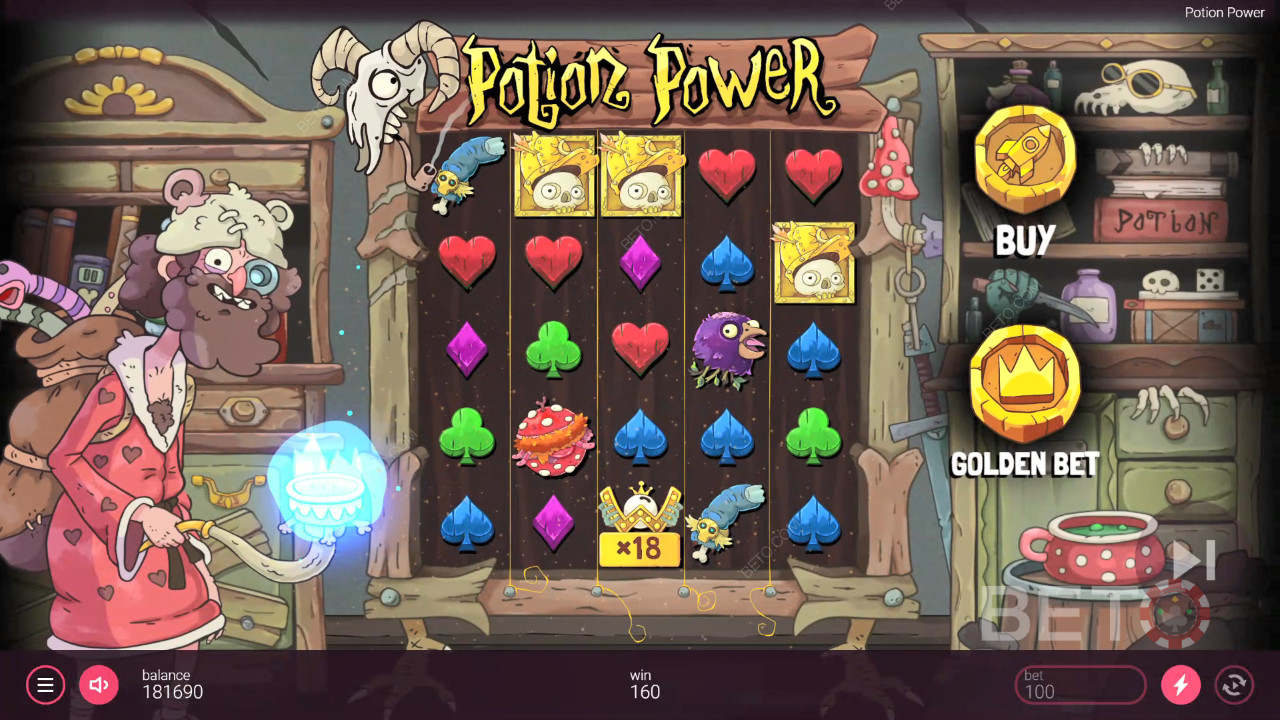 Ανασκόπηση του Potion Power από την BETO Slots