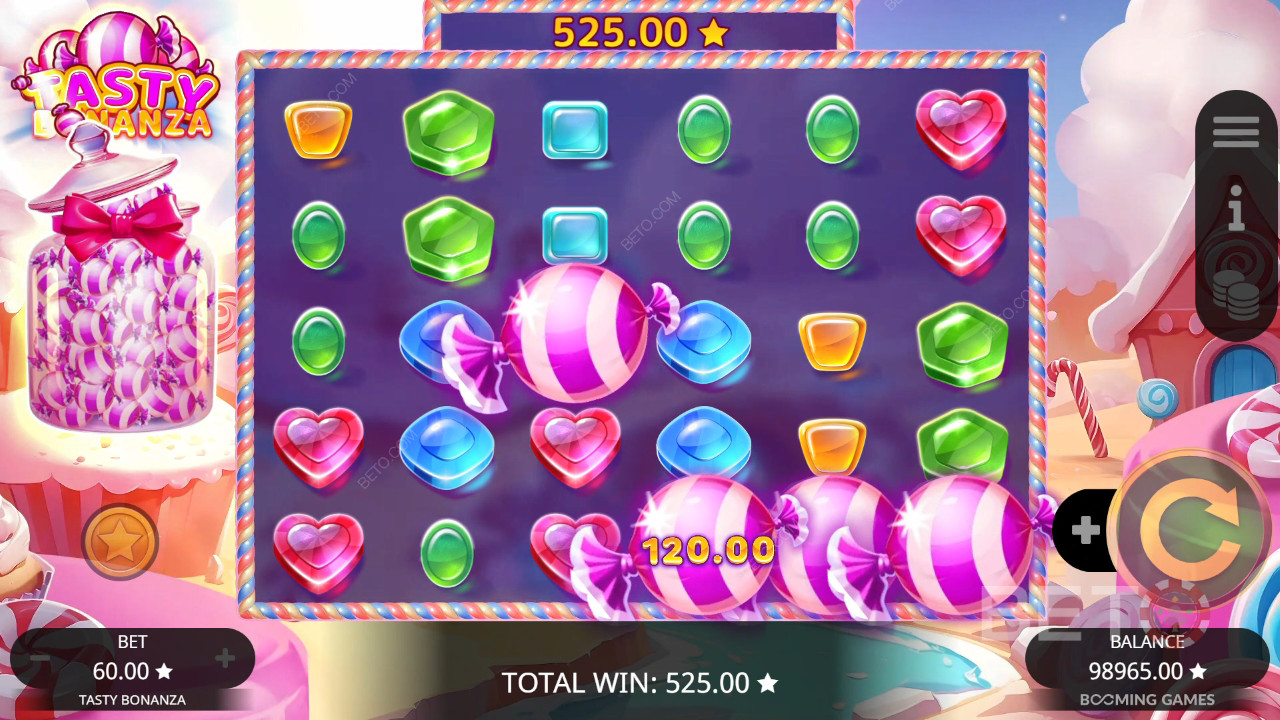 Tasty Bonanza Ανασκόπηση από BETO Slots