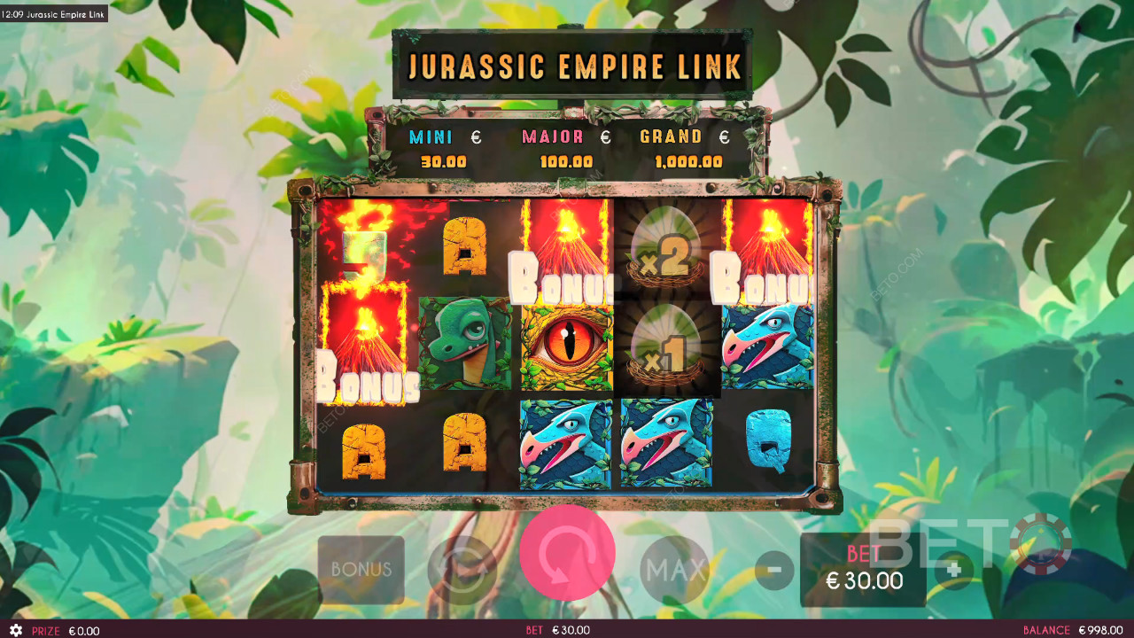Jurassic Empire Link κριτική από BETO Slots