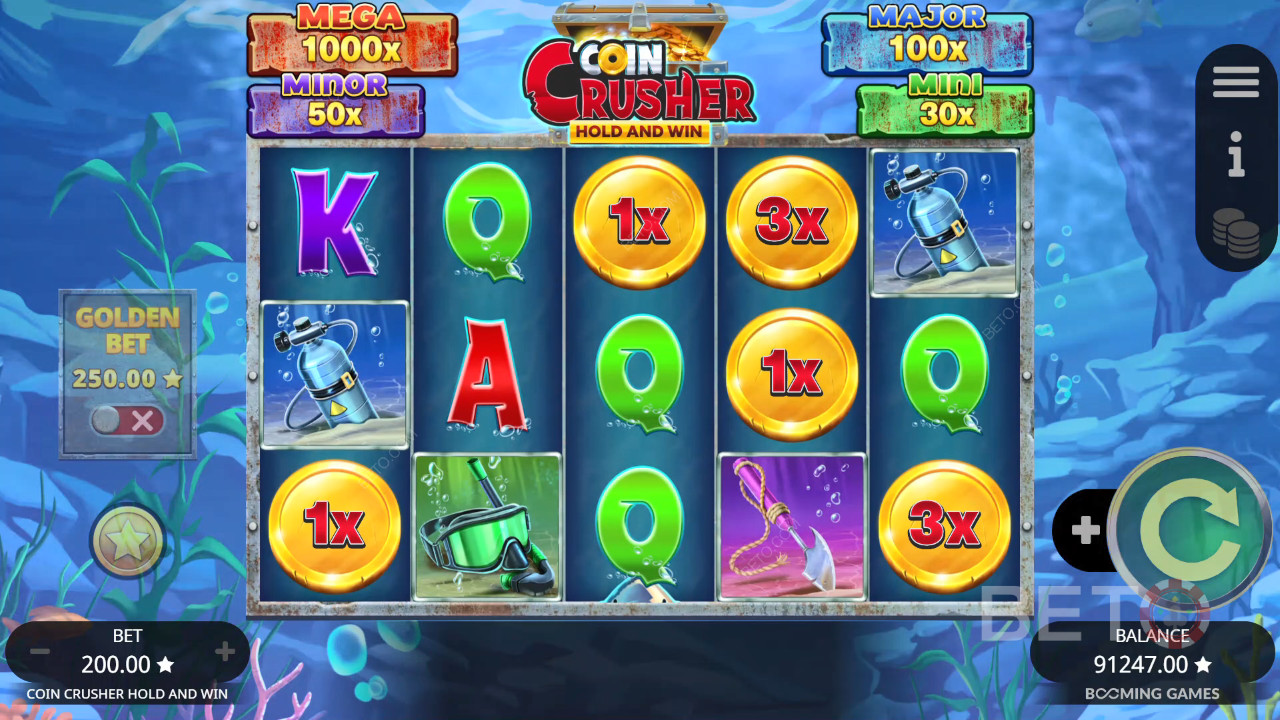 Ανασκόπηση του Coin Crusher από την BETO Slots