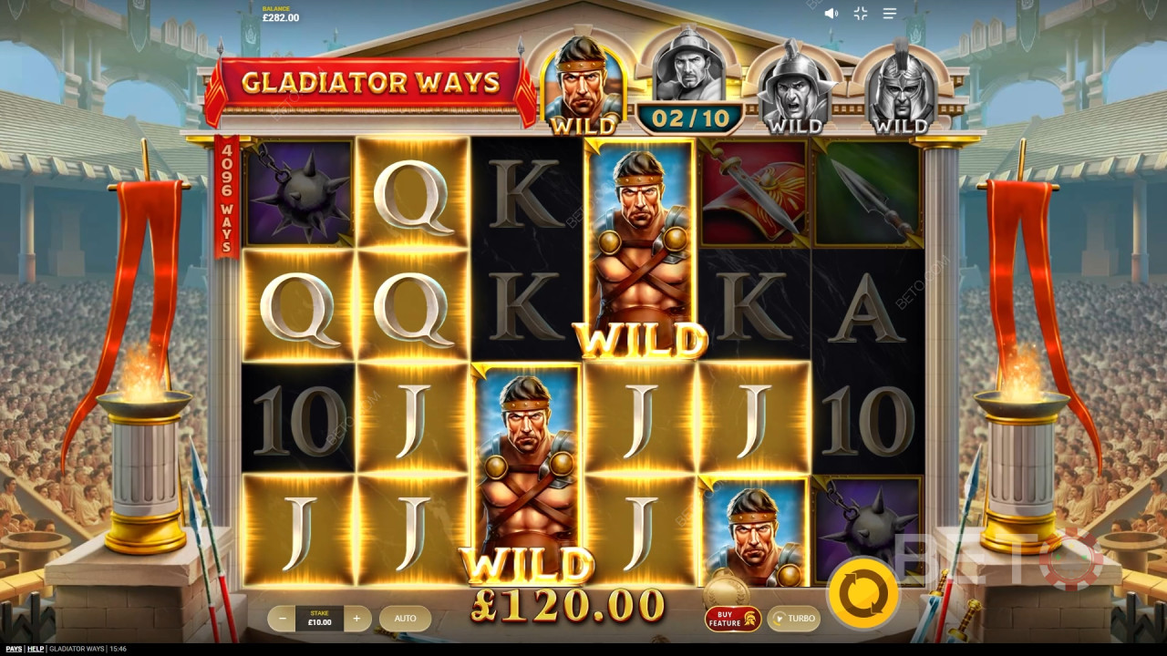 Gladiator Ways Δωρεάν Παιχνίδι