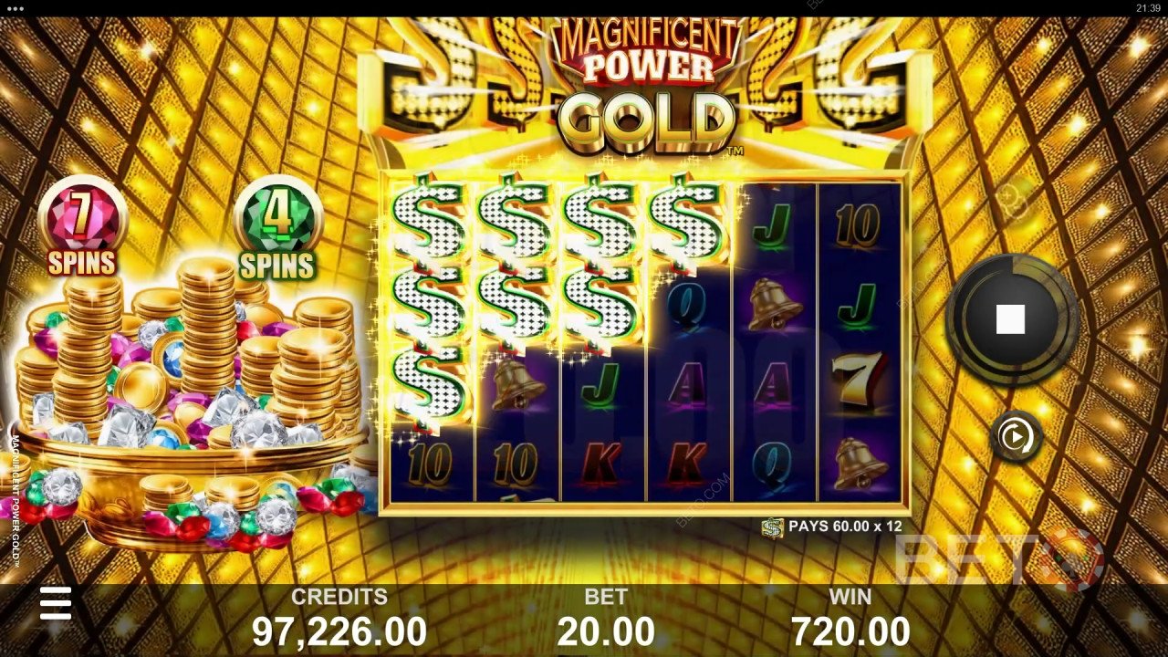 Magnificent Power Gold Δωρεάν Παιχνίδι