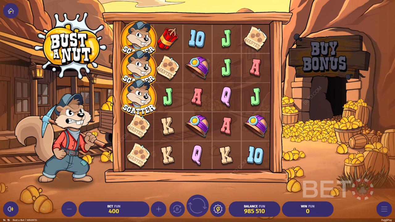 Bust a Nut Ανασκόπηση από BETO Slots