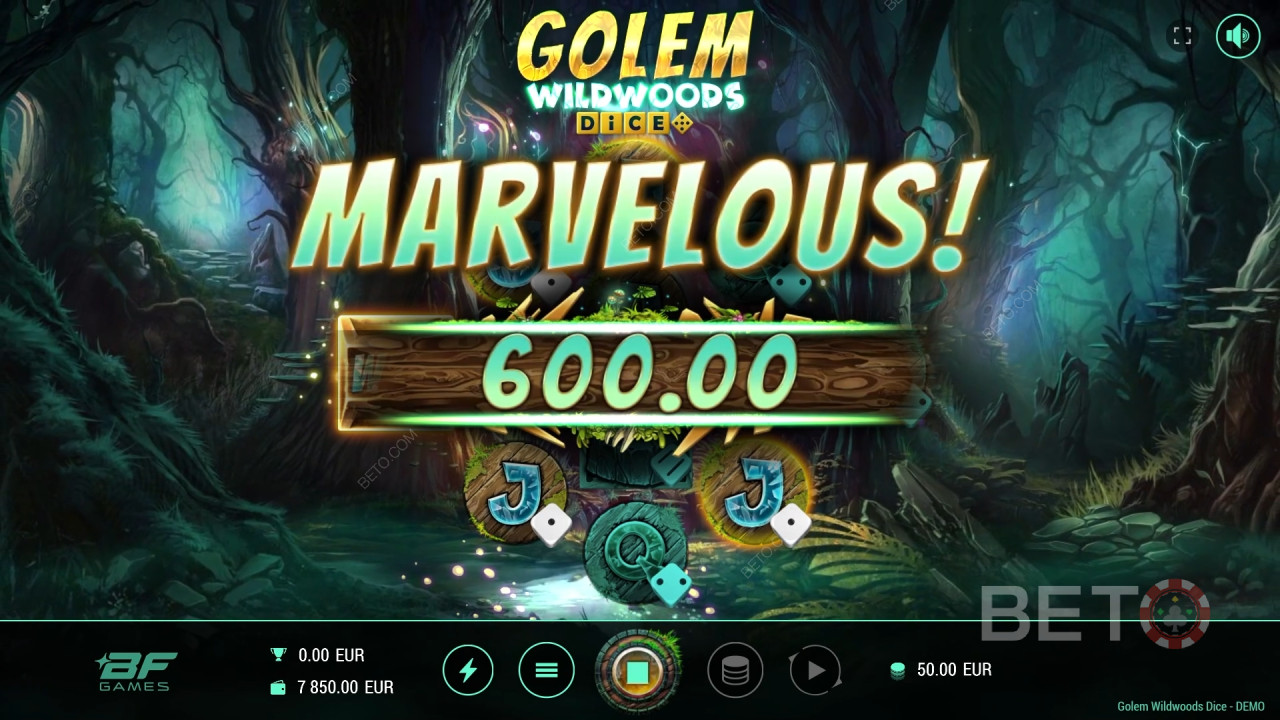 Golem Wildwoods Dice Δωρεάν Παιχνίδι
