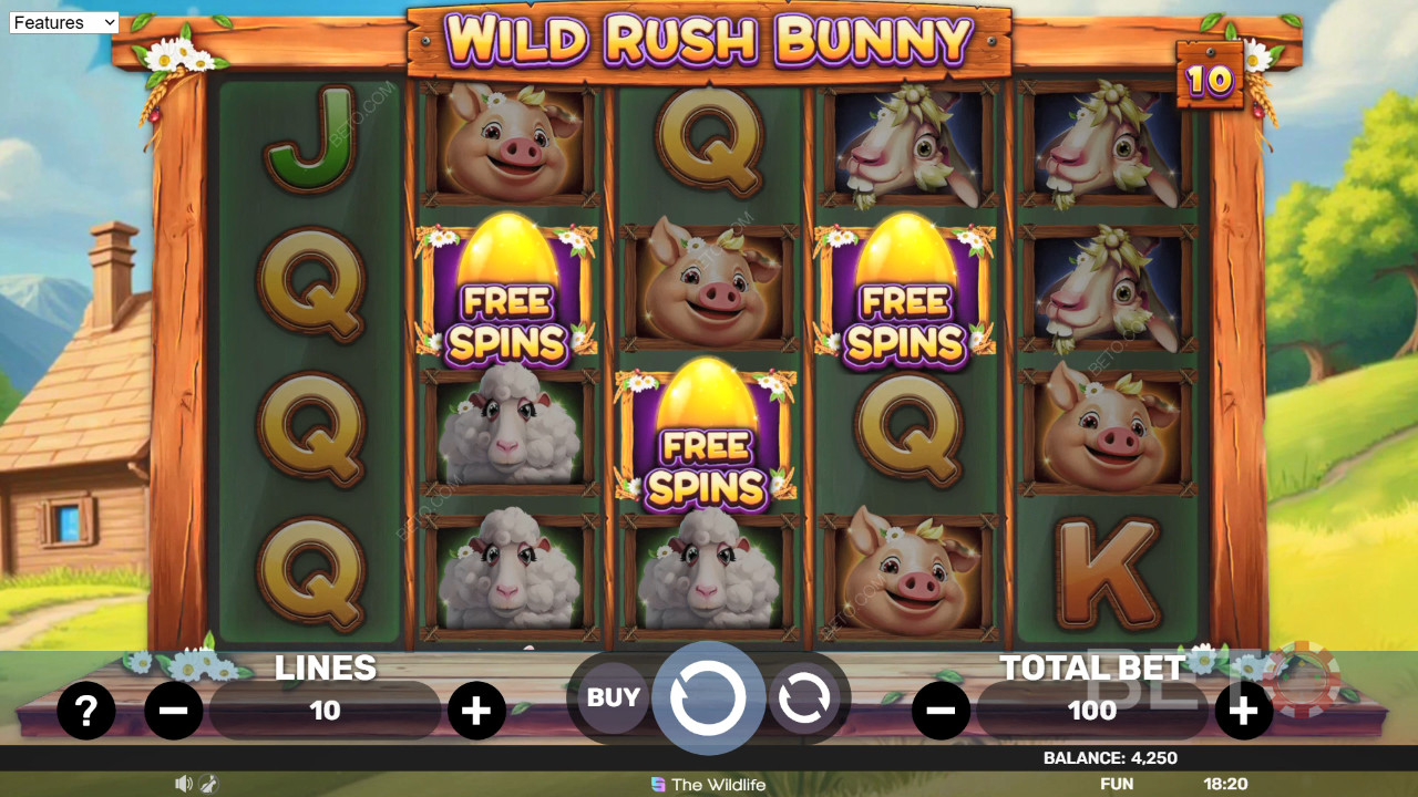 Wild Rush Bunny Δωρεάν Παιχνίδι
