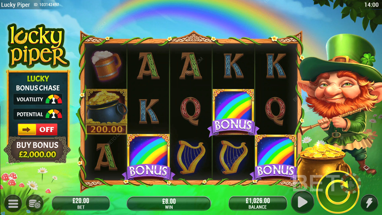 Ανασκόπηση του Lucky Piper από την BETO Slots