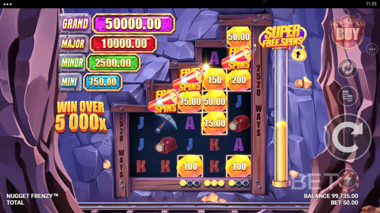 Nugget Frenzy Δωρεάν Παιχνίδι