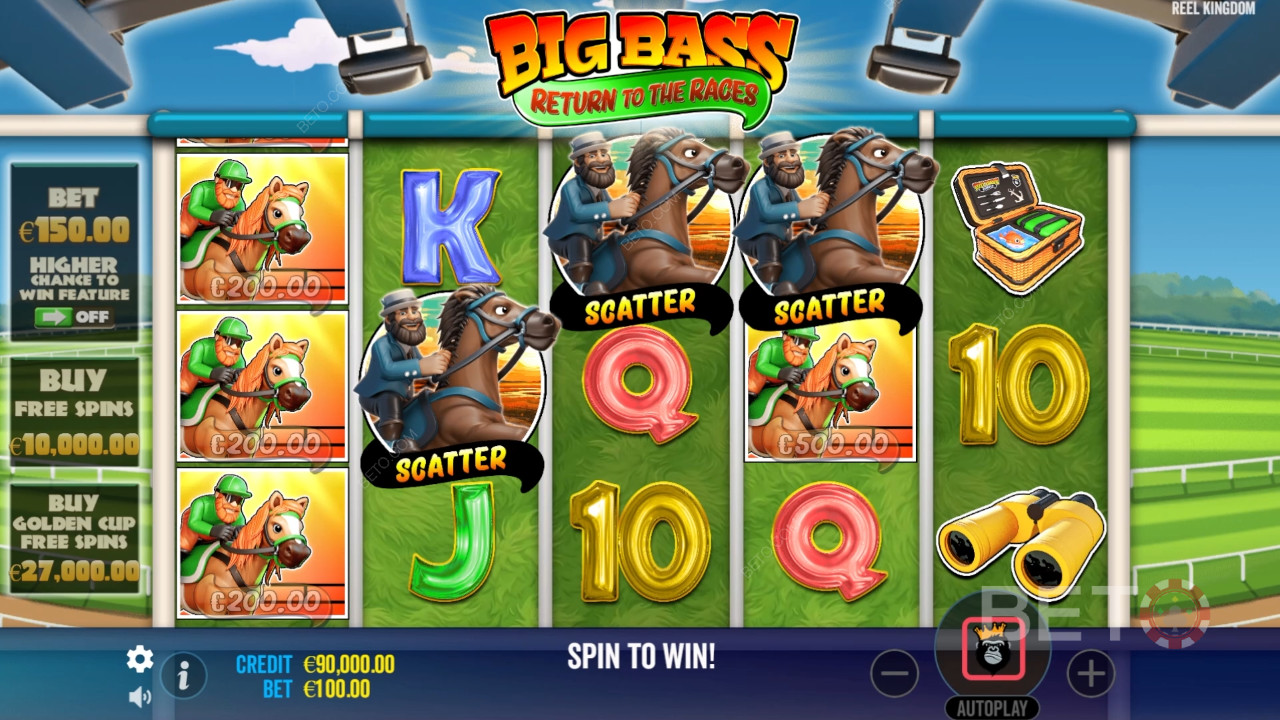 Big Bass Return to the Races Ανασκόπηση από την BETO Slots