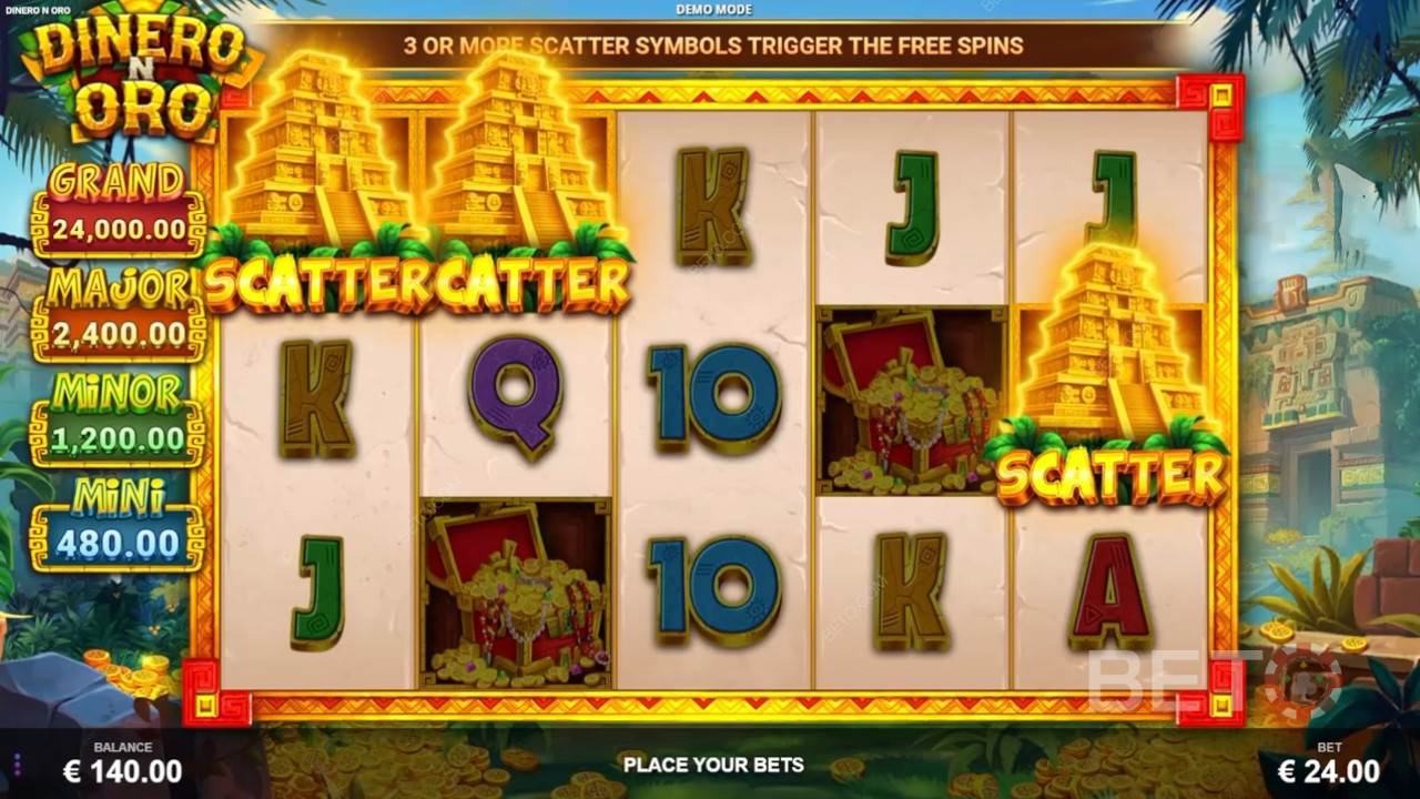 Dinero N Oro Ανασκόπηση από BETO Slots