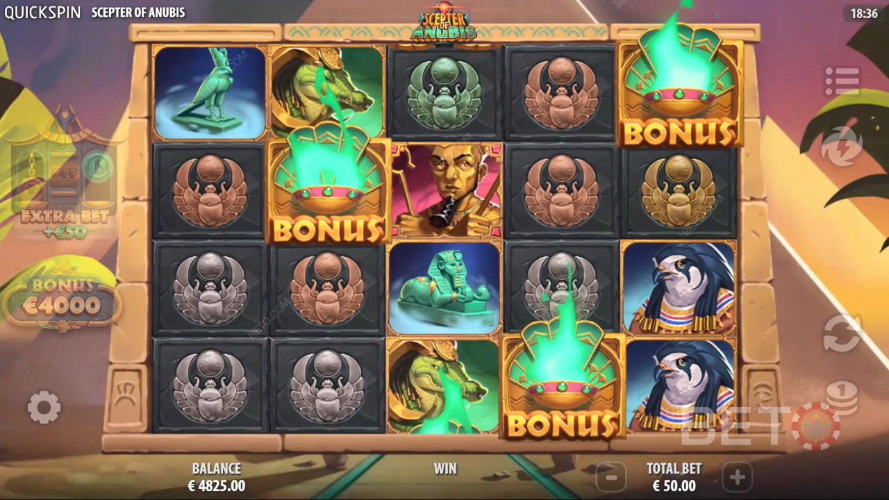 Scepter of Anubis Ανασκόπηση από BETO Slots