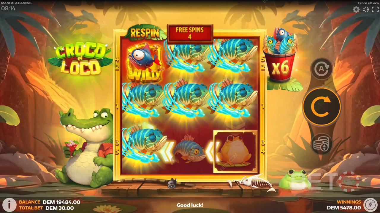 Croco el Loco Δωρεάν Παιχνίδι