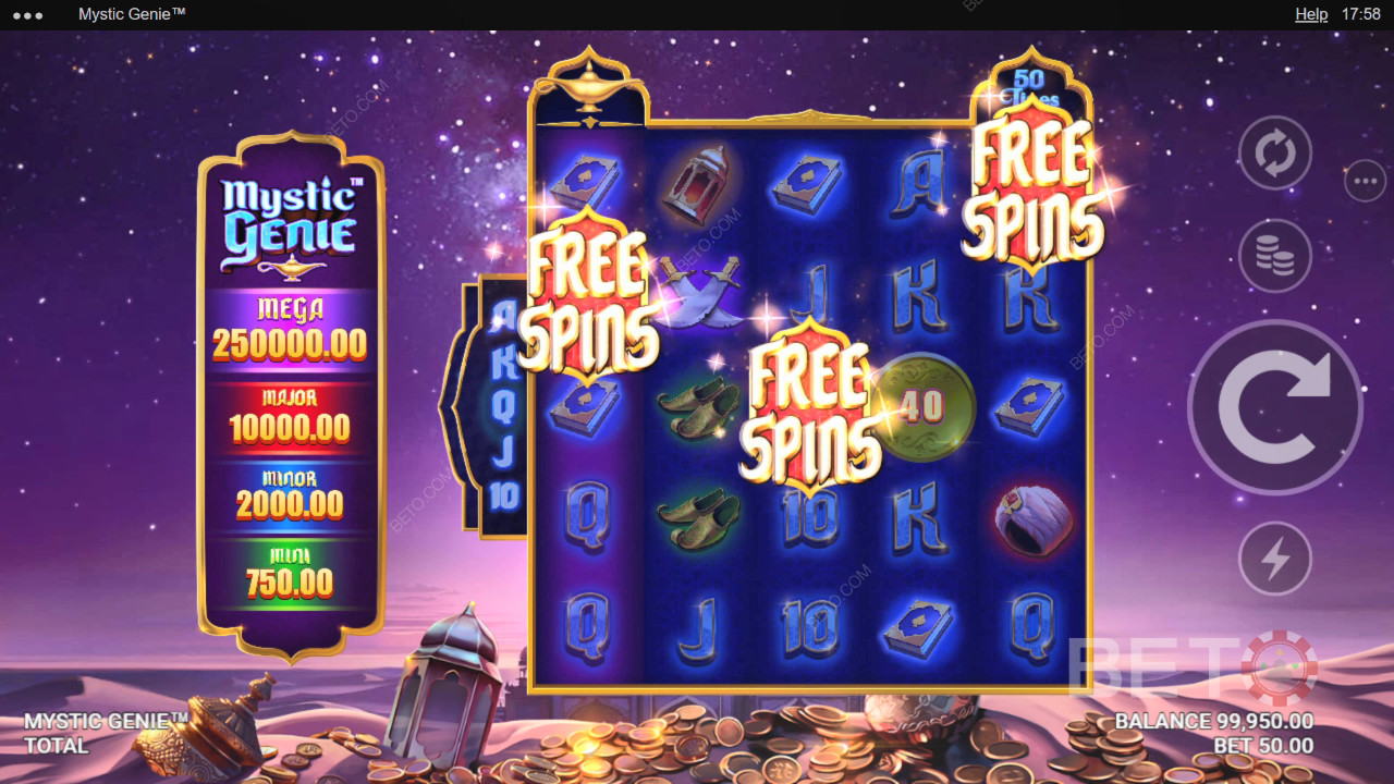 Mystic Genie Ανασκόπηση από BETO Slots