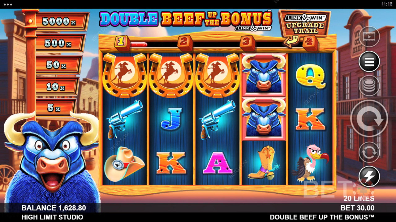 Double Beef Up The Bonus Δωρεάν Παιχνίδι
