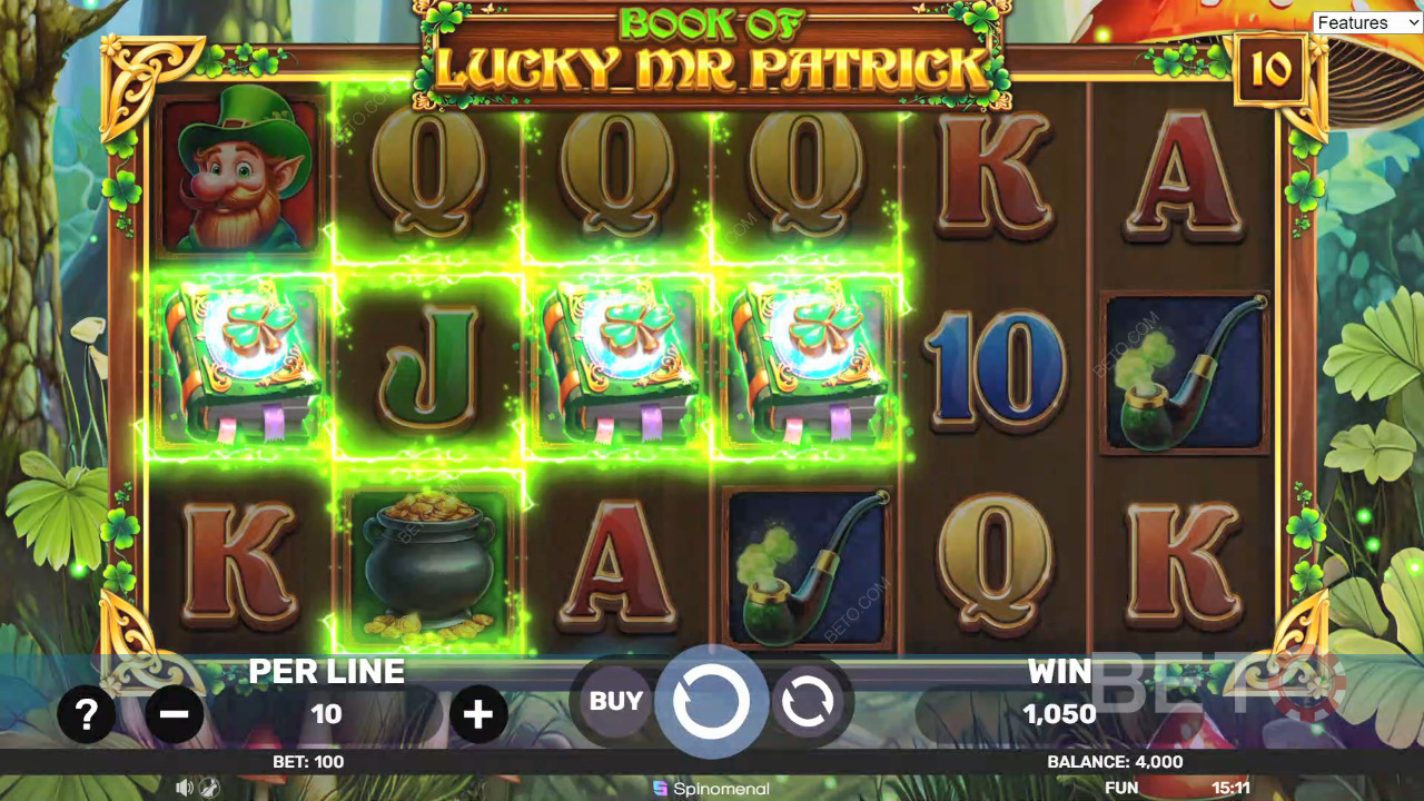 Book of Lucky Mr Patrick Δωρεάν Παιχνίδι