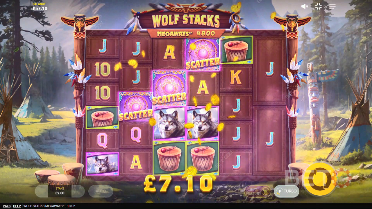 Wolf Stacks Megaways Δωρεάν Παιχνίδι