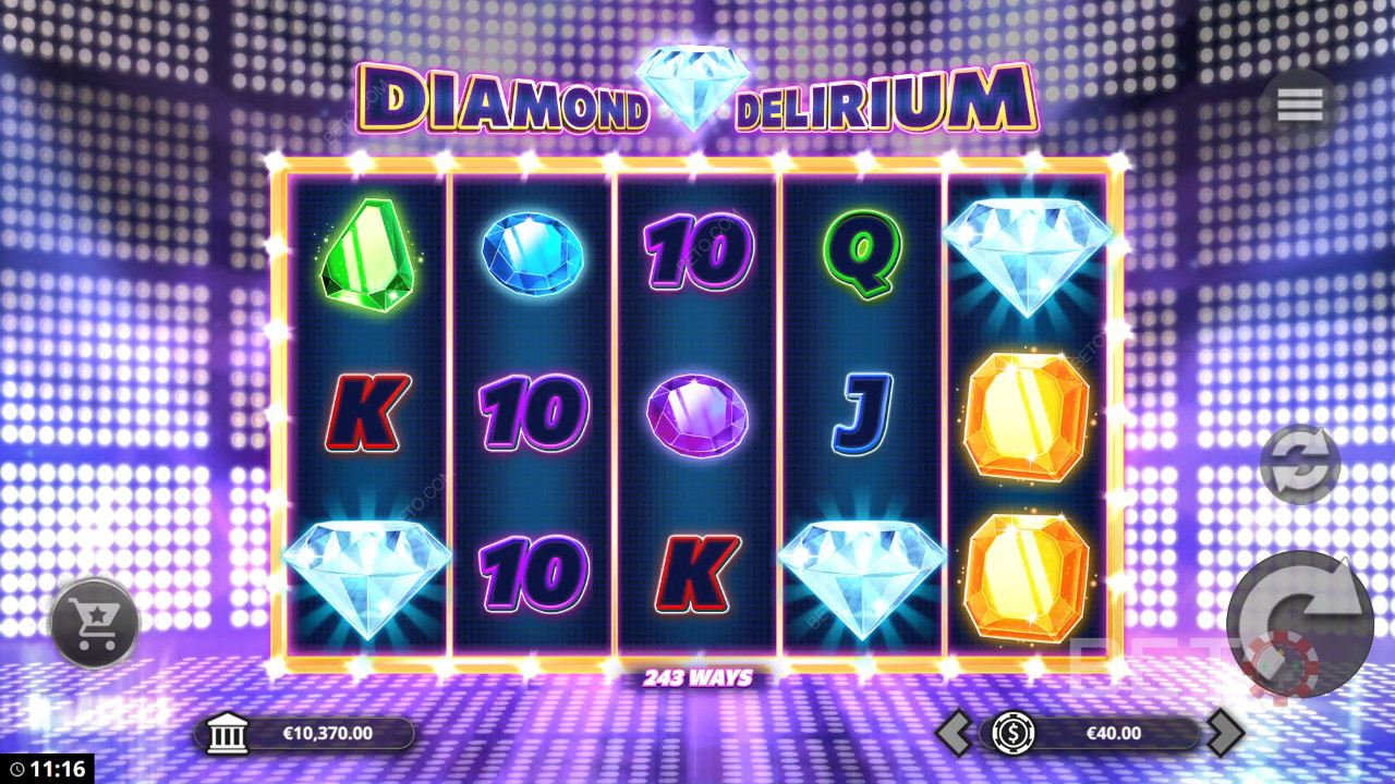 Diamond Delirium Ανασκόπηση από BETO Slots