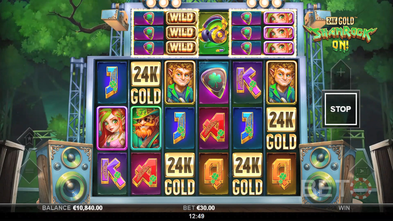 24k Gold Shamrock On! Δωρεάν Παιχνίδι