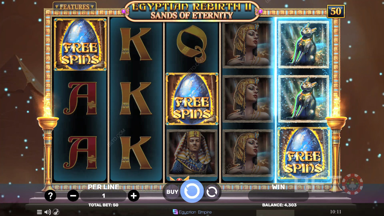 Egyptian Rebirth 2 - Sands of Eternity Δωρεάν Παιχνίδι
