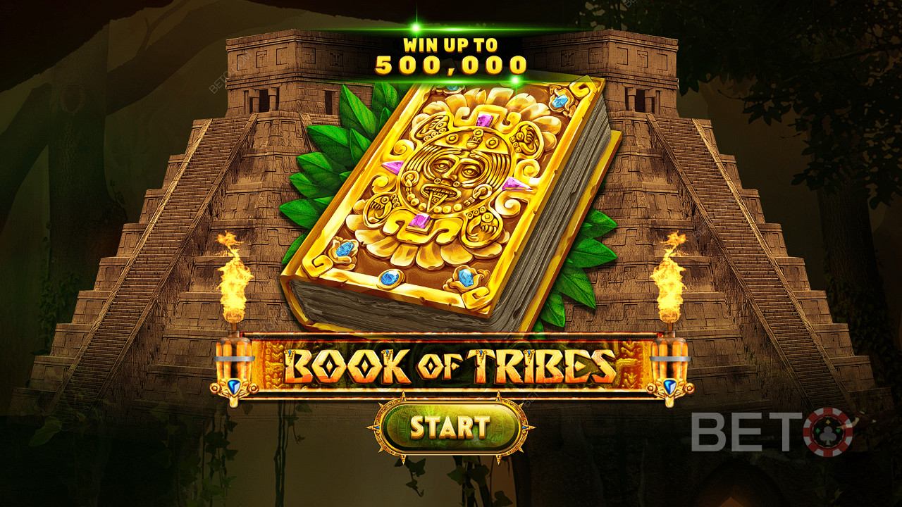 Κερδίστε έως και 5.000 φορές το ποντάρισμά σας στον online κουλοχέρη Book of Tribes