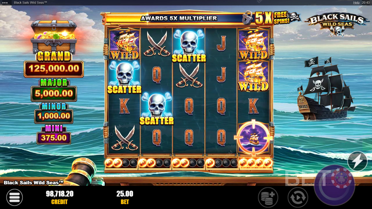 Black Sails Wild Seas Ανασκόπηση από BETO Slots