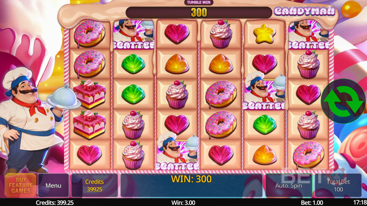 Candyman Ανασκόπηση από BETO Slots