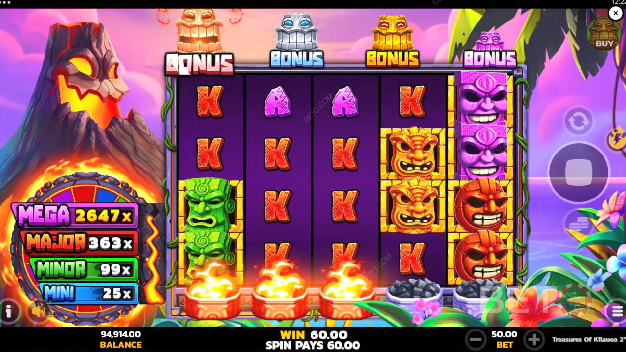 Treasures of Kilauea 2 Ανασκόπηση από BETO Slots