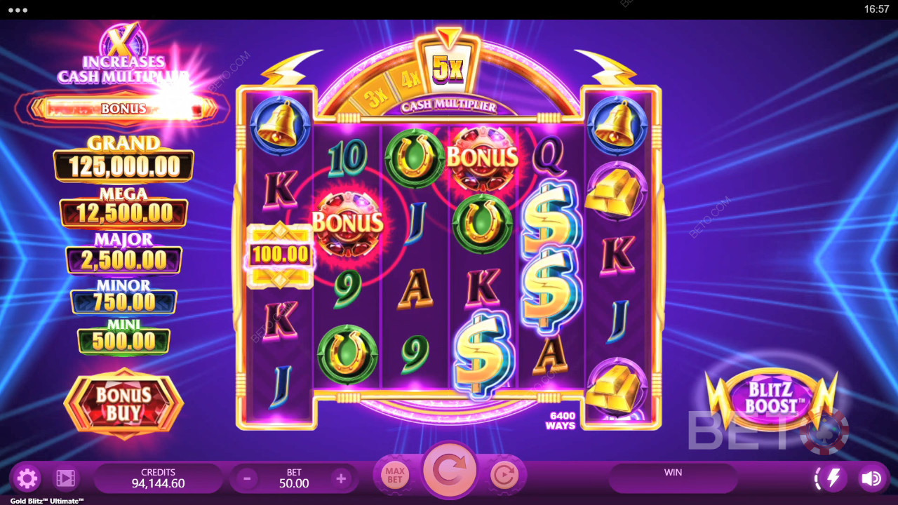 Gold Blitz Ultimate Ανασκόπηση από BETO Slots