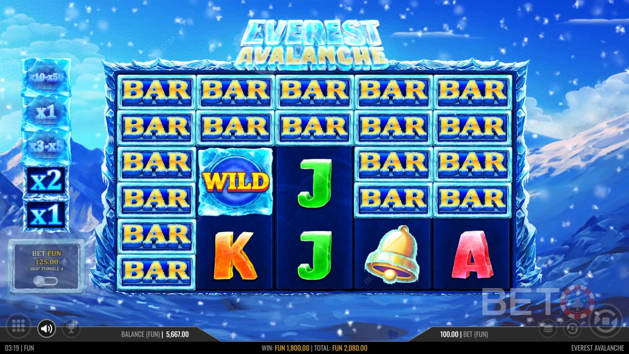 Everest Avalanche Ανασκόπηση από BETO Slots