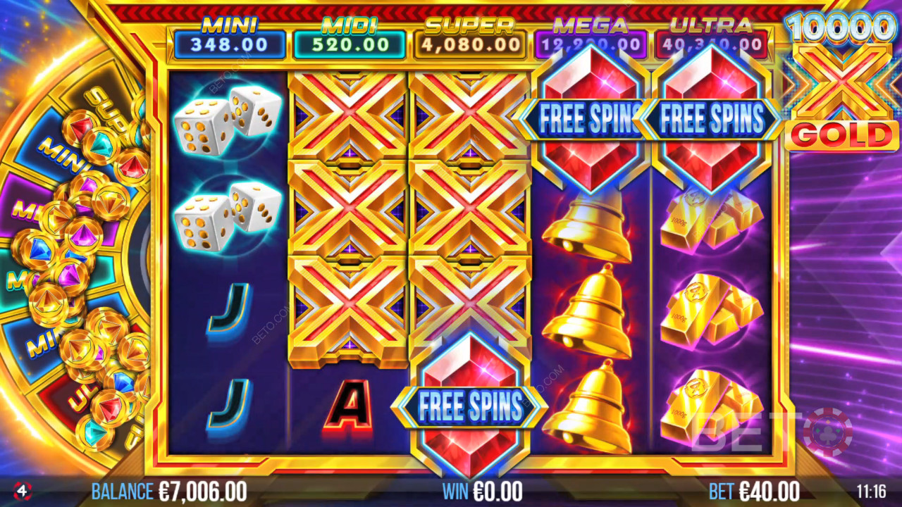 10,000x Gold Ανασκόπηση από BETO Slots