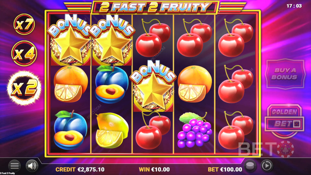 2 Fast 2 Fruity Δωρεάν Παιχνίδι