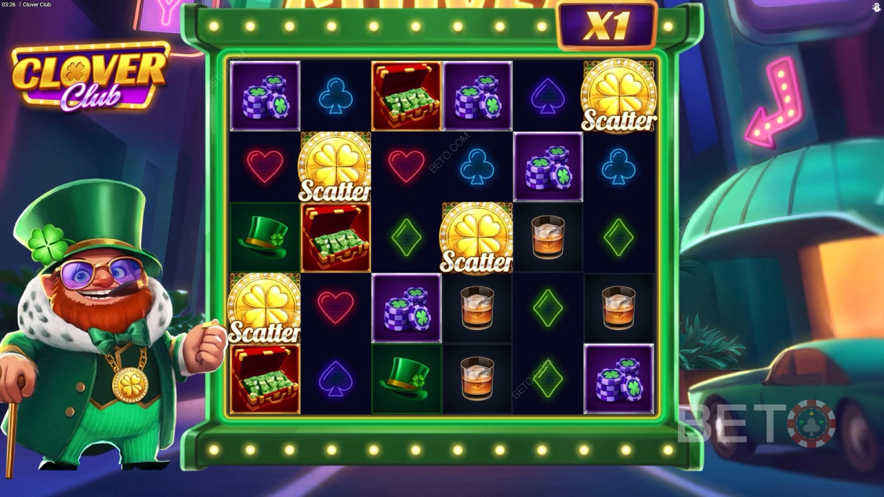 Ανασκόπηση του Clover Club από την BETO Slots