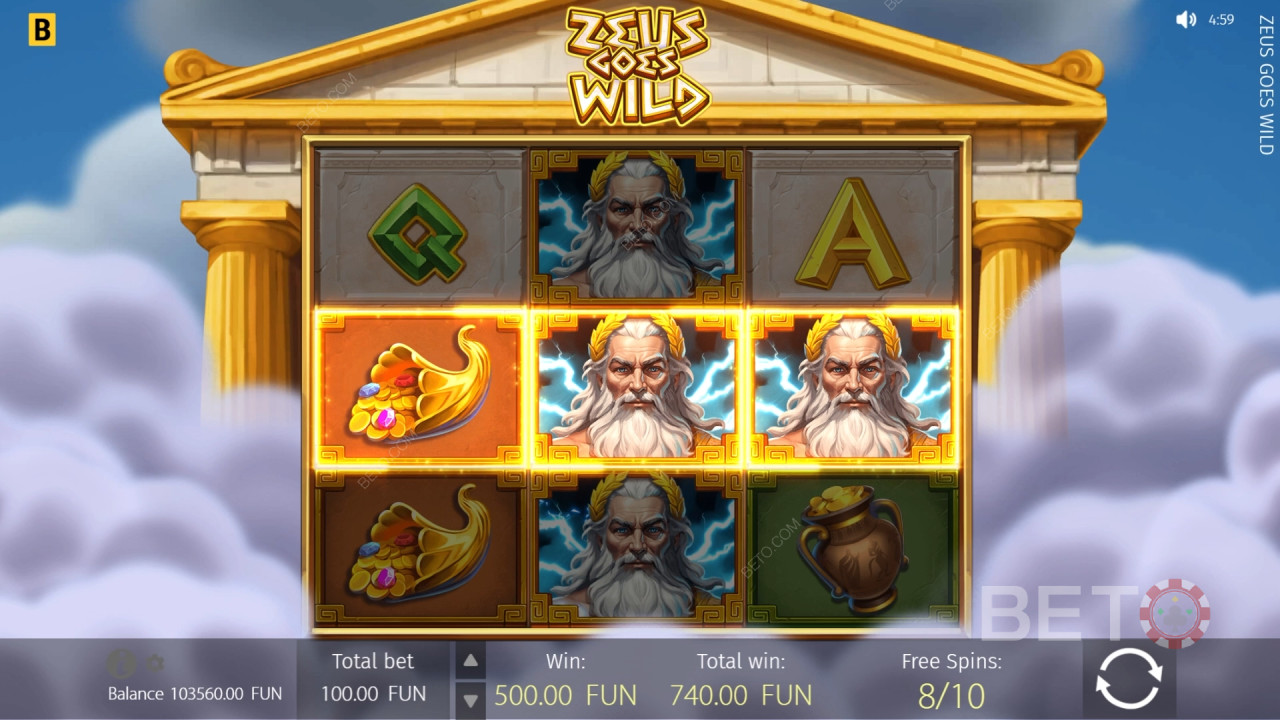 Είναι το Zeus Goes Wild ένα καλό παιχνίδι;