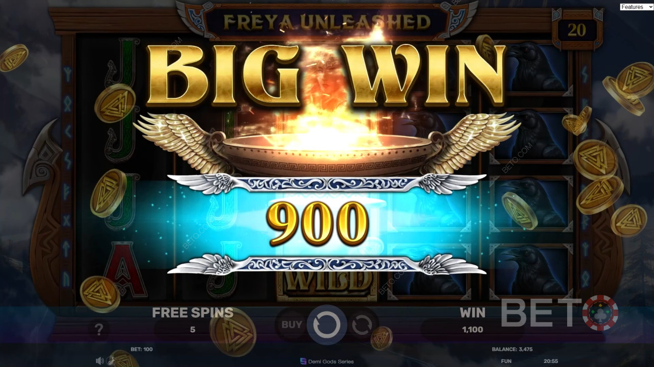 Freya Unleashed κριτική από BETO Slots