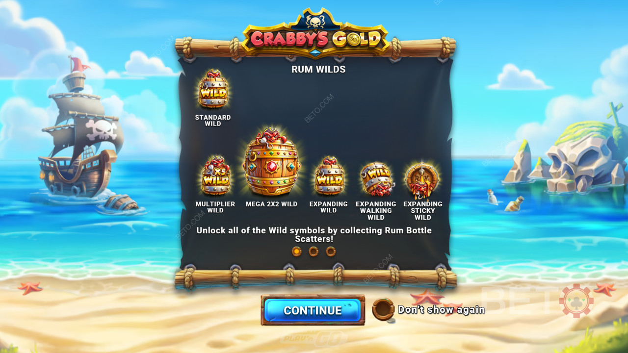 Τα χαρακτηριστικά μπόνους εξηγούνται στο Crabby