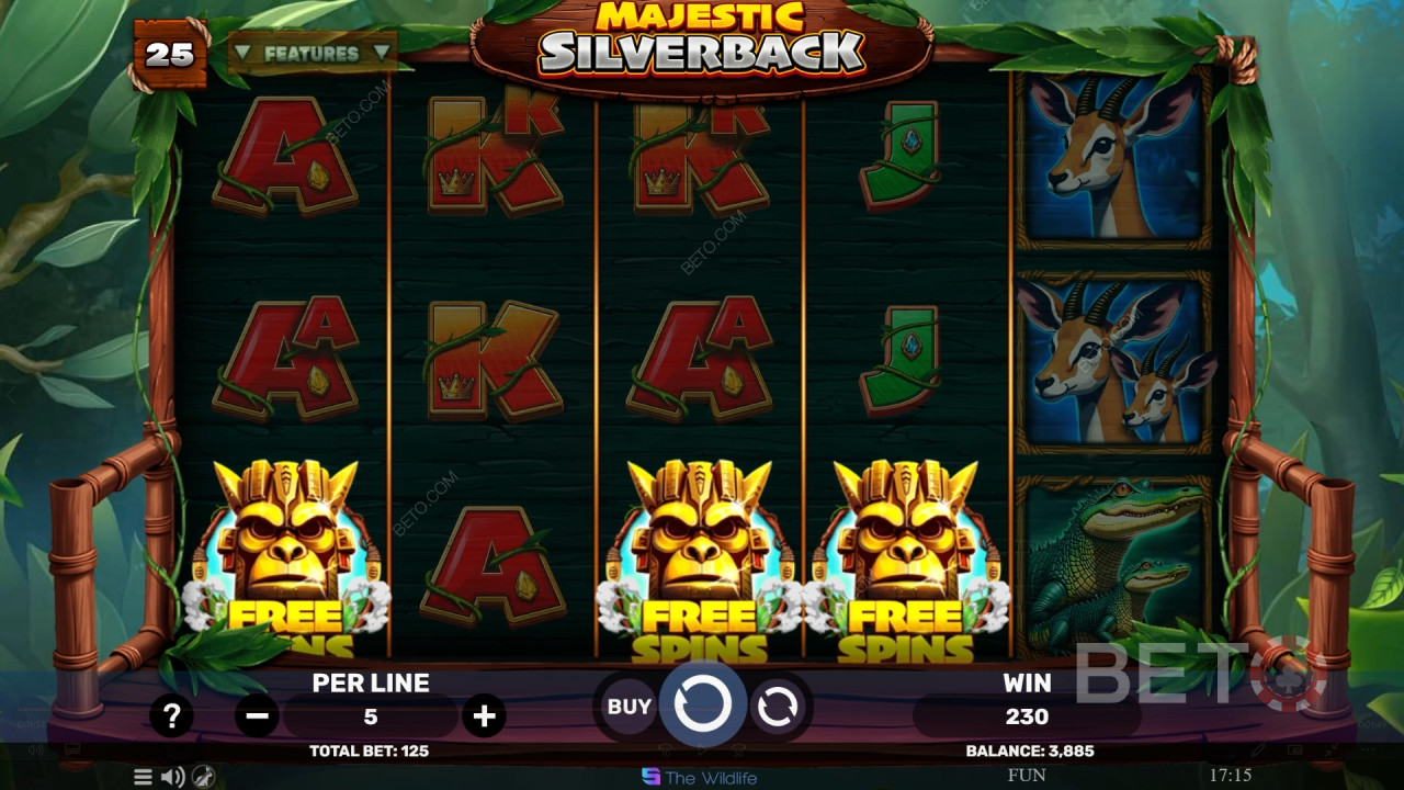 Majestic Silverback Ανασκόπηση από BETO Slots