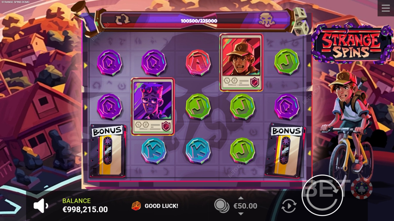 Strange Spins κριτική από BETO Slots