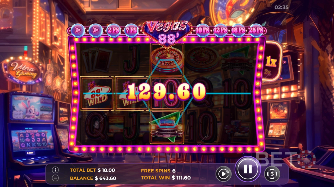 Πώς να παίξετε το Vegas 88 της Vibra Gaming